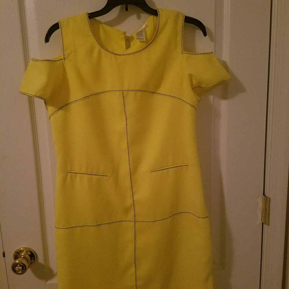 Yellow summer dress